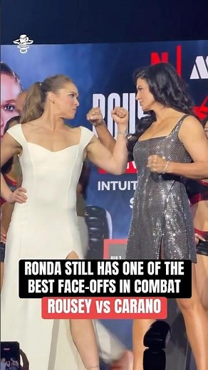 Rousey vs Carano👀 #rondarousey #ginacarano