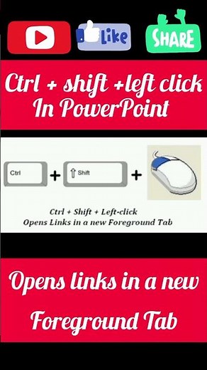 #shorts Ctrl + shift + left click | MS PowerPoint #shortsfeed #ytshorts #shortvideo #dj #ppt