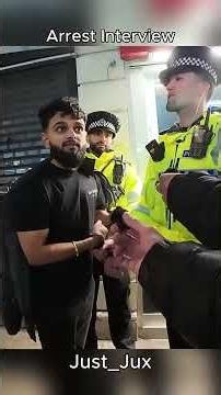 An interview MID-ARREST goes exactly how you'd expect #Police #Yorkshire