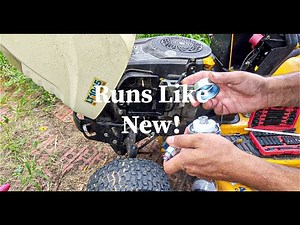Cub Cadet Carb Swap & Fuel Solenoid Bypass: Did We Finally Fix it?