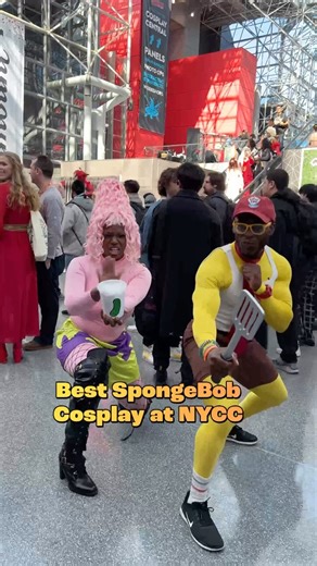 100K views · 1.7K reactions | Our fans really used their imaaaaaagination at @newyorkcomiccon #NYCC #SpongeBob25 | SpongeBob SquarePants | Facebook