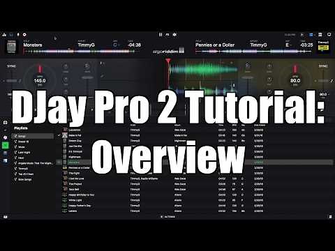 Algoriddim DJay Pro 2 Tutorial: Overview - TimmyG