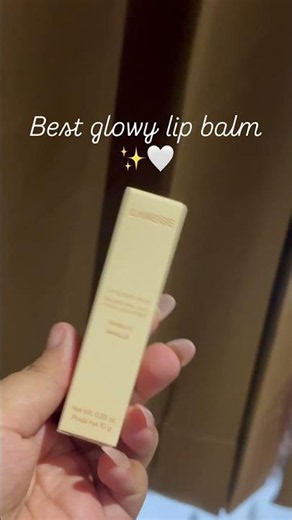 Best glowy and hydrating lip balm🤍✨ #shorts
