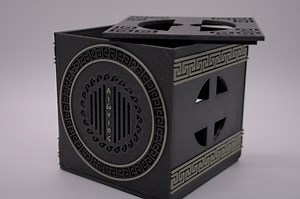 Greek Meander Storage Box | 1 Litre Capacity | Customisable | Dungeons and Dragons | Tabletop | Ornamental | Utility | Desktop | 3D Printed - Etsy Australia