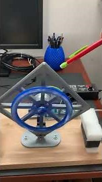 3D Printed Balancing Reaction Wheel Cube with MATLAB Simulink | Arduino