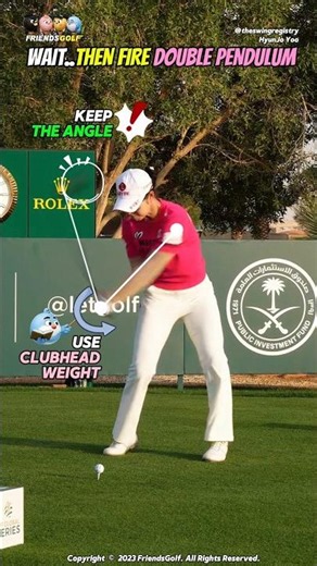 The Magic of Lag: Unlock the Ultimate Double Pendulum Power! 👀 #HyunJoYoo