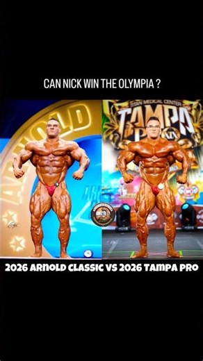 Did The Mutant Improve? Nick Walker Arnold Classic vs Tampa Pro #bodybuilding