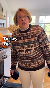 A Pizza Stone! I know…I know…who would think? But years ago, I found this method when I set out to solve my age-old problem of uneven turkeys. It is a Thanksgiving game-changer! Here is how I do it: I place my oven rack in the lowest position. Preheat the oven to 500° with an empty roasting pan on top of a pizza stone. I cover the turkey breast with a double layer of foil and when the oven is preheated, I remove the pan from the oven and add 2 tbsp of avocado oil to the roasting pan. I then plac