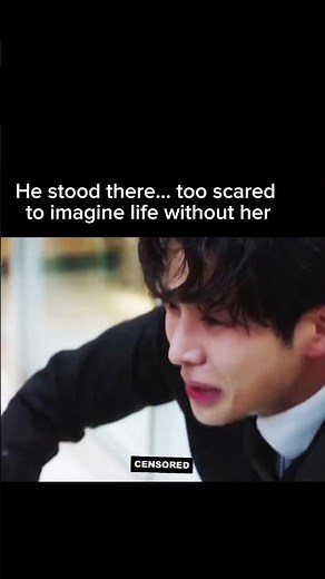he was too afraid to lose her 💔