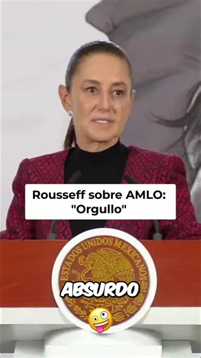 Las palabras de Dilma Rousseff sobre su liderazgo son un honor. La admiración de una exlíder latinoamericana, especialmente una mujer fuerte como ella, tiene un valor inmenso. #LiderazgoFemenino #DilmaRousseff #Humanismo #PolíticaLatinoamericana #Inspiración