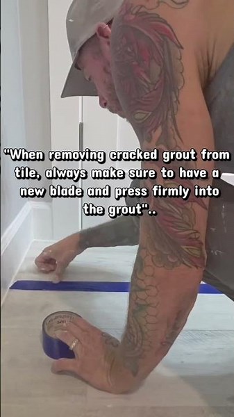 How to Remove Cracked Grout Without Damaging the Tile
