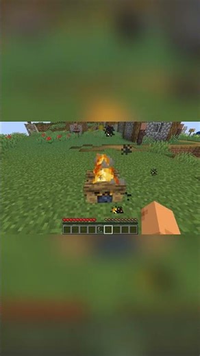 Creates an area around the campfire where players and passive mobs receive regeneration. #minecraft