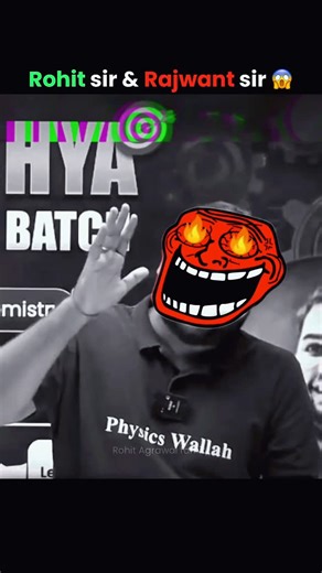 Rohit Agrawal Family on Instagram: "Roast battle 🔥 RA Baba & RJ sir #rohitagrawalfamily #pw #jee #jeemains #organicchemistry #physicswallah #physics #rajwantsir #rajwantsirphysicswallah"