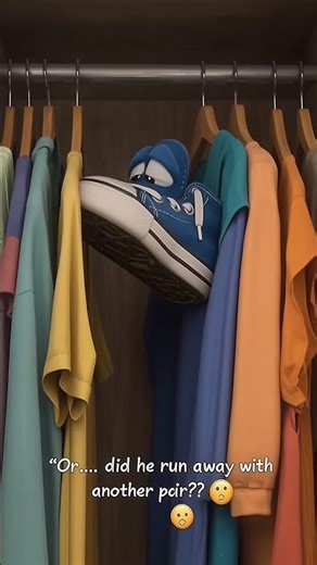 “The Lost Shoe Story 👟✨” #shorts #shortfeed #ytshirts