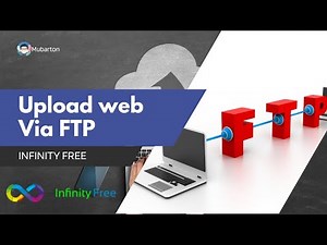 Upload file web (index.html) ke hosting (InfinityFree) menggunakan ftp software Multi Commander