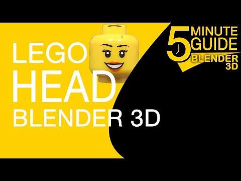 Blender 3d Tutorial - Lego Head