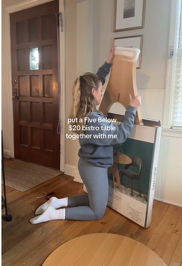 Five Below DIY Bistro Table Assembly Guide