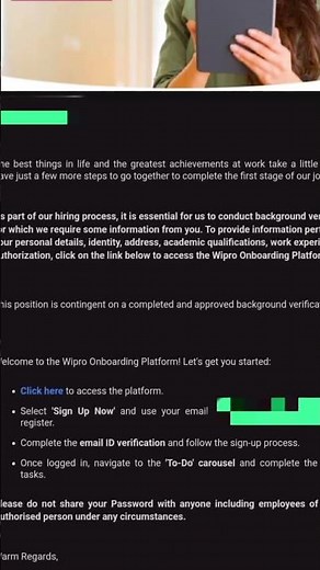 Wipro latest BGV update 2025 Background Verification #wipro #nga #backgroundcheck #onboarding