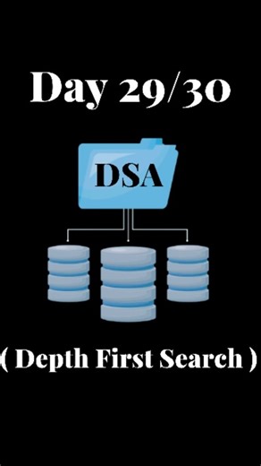 Code With Brain on Instagram: "🌲 Day 29/30 | DSA | Depth First Search (DFS) Depth First Search (DFS) explores as far as possible down one branch before backtracking — just like exploring a maze by going deep into one path first. 🧭 --- 🔍 How DFS Works: 1️⃣ Start from a source node 2️⃣ Visit the node and mark it as visited 3️⃣ Recursively visit all unvisited neighbors 4️⃣ Backtrack when no unvisited neighbor is found ✅ It uses a Stack (or recursion stack) to keep track of visited nodes. --- 🧠 