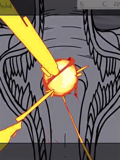 - Anime: One Piece - KA: Archiel - Studio: Toei Animation #animation #sakuga #kaidou #luffy