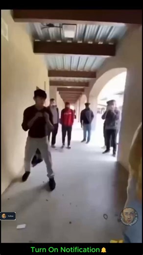 Slapboxing turned into a full fight outside the classroom… one of them ended up getting knocked out 👊#Fights