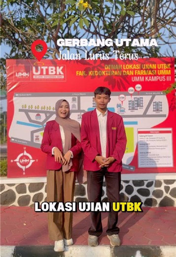 Hallo peserta UTBK FK dan Farmasi tahun 2026, ini mimin spill lokasi UTBKnyaa ya! jangan sampai kebingungan yaa🤩 untuk yang belum mendaftar bisa daftar di online.umm.ac.id #pmbumm #ummcampus