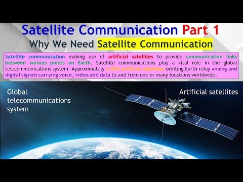 How Artificial Satellites Communication Work & How to Connect to the Rest of the World Explained.