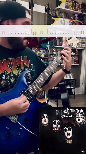 Cold Gin by KISS - Guitar Cover and Lesson