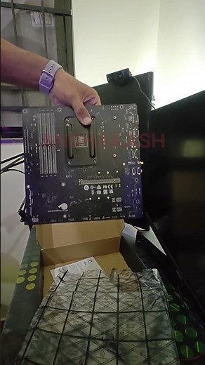 MSI B550M Pro-Vdh Wifi | best budget gaming motherboard unboxing #shorts #msi #gamingmotherboard
