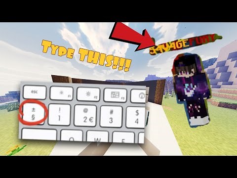 Why cant I find the Double S symbol in my keyboard? | COLOR NAMES IN MINECRAFT( NO MODS)