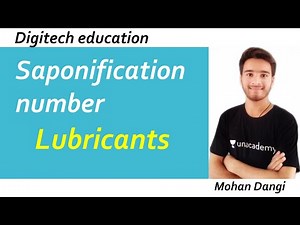 Saponification number | koettsdoerfer number | engineering chemistry | Mohan Dangi