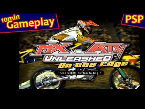 MX vs. ATV Unleashed: On the Edge ... (PSP) Gameplay