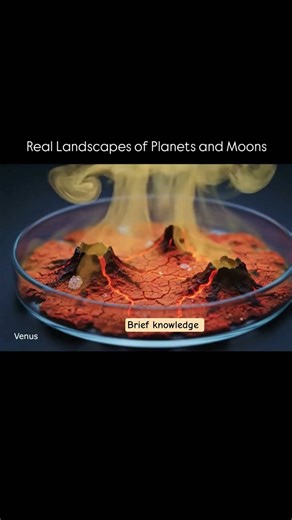 Surface of Planets & Moons | Space Facts | How Planets and Moons Really Look | Space Landscapes