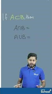 Sets Simplified: Understanding Union & Intersection (Class 11 Maths)