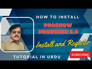 How to install and register Proshow Producer 9.0?