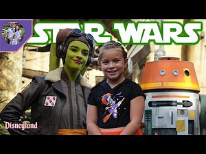NEW STARWARS Meet&Greets | Disneyland 2023 4K