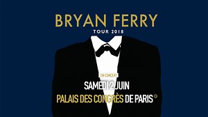 Style et panache. Dandysme, élégance et sensualité maîtrisée. Après un concert complet à L'Olympia en juin dernier, le sémillant Bryan Ferry, l’ex-leader de Roxy Music mais aussi fort de quinze albums solo, sera en concert le samedi 2 juin au Palais des Congrès de Paris ! | Gérard Drouot Productions