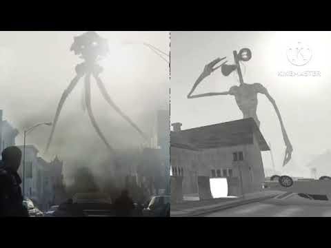 Alien Tripod Vs Siren Head