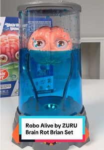 Unleash the wackiest experiment in the lab with Robo Alive by ZURU Brain Rot Brian Set! Simply activate the tank to watch Brian bob and wiggle in the slime with real moving eyes, while the tube bubbles and glows for an extra layer of sensory excitement. With hilarious singing, Speak and Repeat interaction, and his signature Italian Brainrot phrases, he interacts with you in real time! ONLY £34.99/€39.99! Available to pre-order now! Don't forget, FREE Delivery on orders over £20/€25 at Smyths Toy
