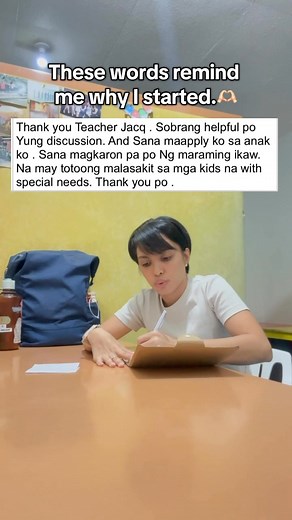 Feedback feels like mini letters. Thank you po sa feedback niyo that make me feel appreciated, keep me grounded in my purpose, and remind me what else I can improve on. 💙 Kung gusto mo rin matuto ng practical strategies (hindi lang short tips sa feed) at maranasan ‘yung mga ganitong “aha!” moments, my recorded seminars are always open, self-paced and made for busy parents. 1 week extension to your access when you leave a feedback. Join us here: https://forms.gle/tB7qd13aaVBoXAqW7 | Our Learning