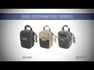 MAXPEDITION DOUBLE-DECKER MINI POCKET ORGANIZER