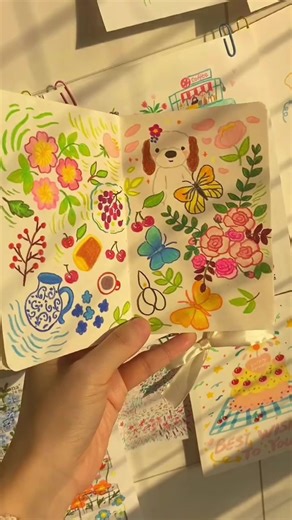 Lead Hand-Painted | The process of drawing is truly healing and stress-relieving Lightly Aged#cutesimplesketches #coloredpencil #handdrawn #decompress #dailypainting