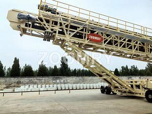 [Hot Item] Coal Mining Portable Retracted Stacker Belt Conveyor with The Length of 30-60m