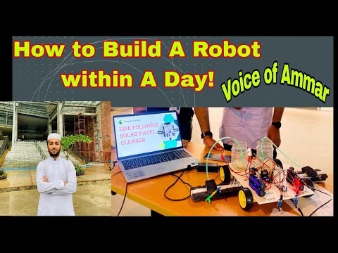 How to Build a Robot in 1 Day | Best Robotics Tutorial | Arduino Project | Micro controller Project