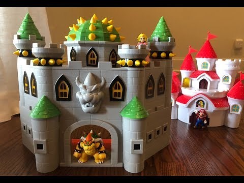 Super Mario Bowser’s Castle with 2.5" Bowser Figure Unboxing