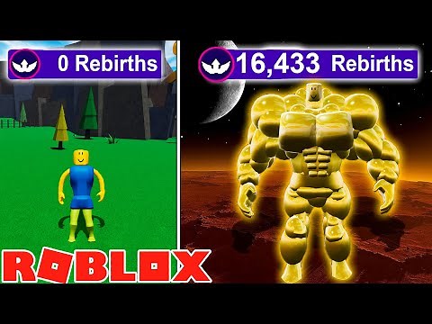 How to Get Many Rebirths Fast in Mega Noob Simulator 🤯💪 and Become a Roblox PRO