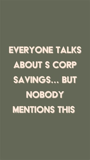 The hidden S Corps costs... 1️⃣ Payroll processing fees - the fees you pay your payroll provider to put yourself on payroll. 2️⃣ Tax prep fees for an S Corp return - these range but are usually around $1,500-$2,000 for an S Corp return (depending on the complexity). 3️⃣ Better Bookkeeping - you now have to start maintaining a balance sheet (no more tracking only your income and expenses). The balance sheet will now be reported on your S Corp return. If you’re going to pay for a bookkeeper to do 