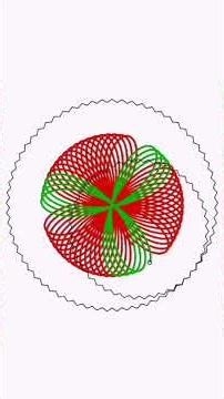 Spirograph tutorial #spirograph #relaxing #creativepassion #drawingtechniques #art #drawingstyles
