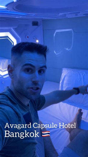 Staying in a capsule hotel at Bangkok Airport with the best layover option