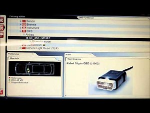 Diagnosetool CDP am Smart Roadster